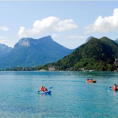Lac Annecy Plage Privee, Duplex Baie Des Voiles Duingt Ngoại thất bức ảnh