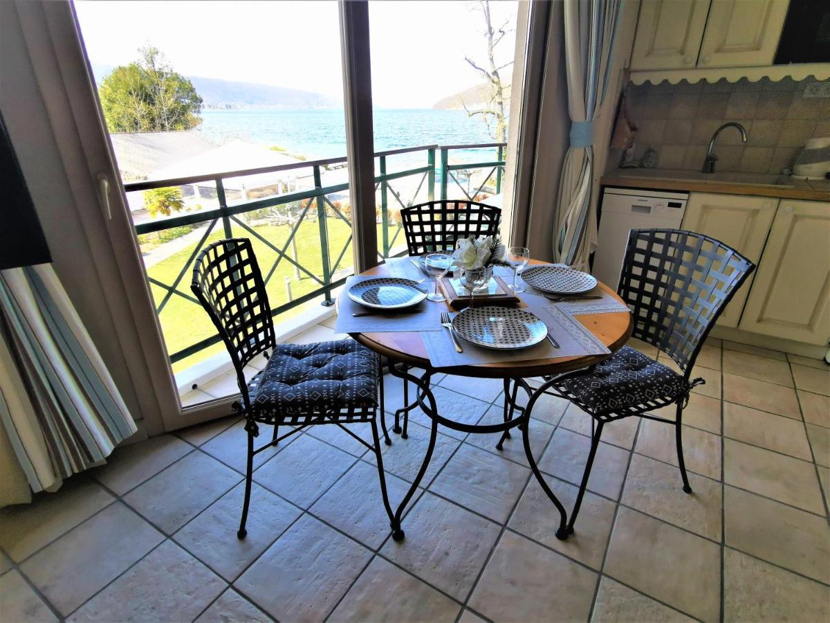 Lac Annecy Plage Privee, Duplex Baie Des Voiles Duingt Ngoại thất bức ảnh