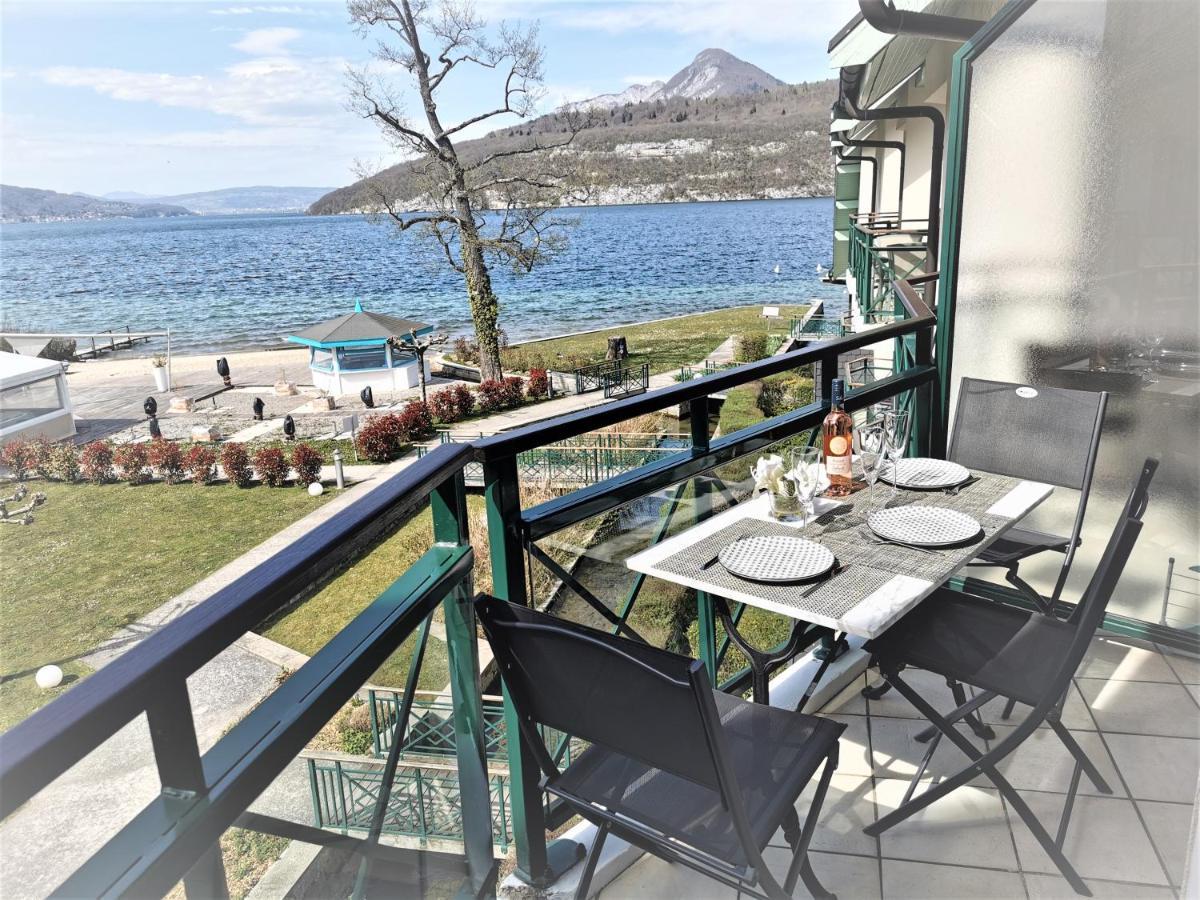 Lac Annecy Plage Privee, Duplex Baie Des Voiles Duingt Ngoại thất bức ảnh