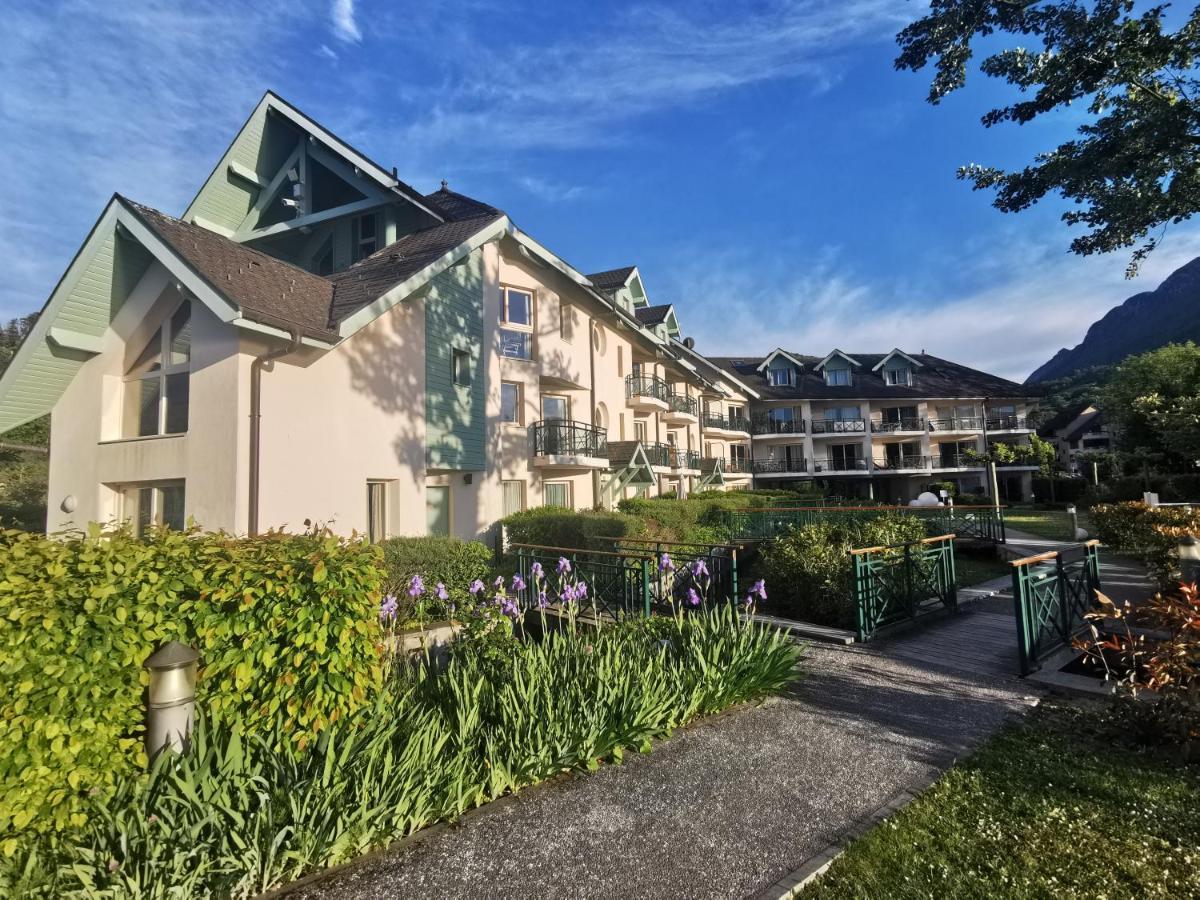 Lac Annecy Plage Privee, Duplex Baie Des Voiles Duingt Ngoại thất bức ảnh