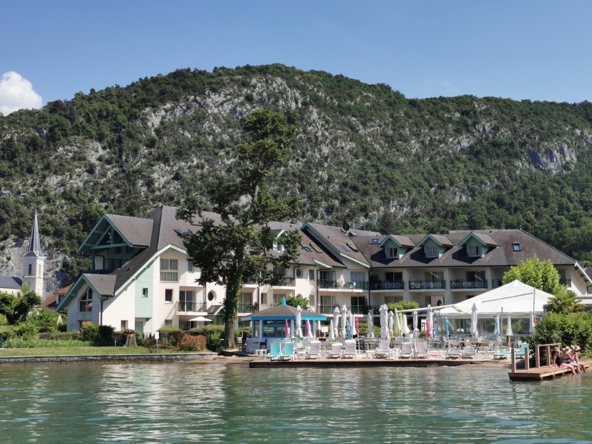 Lac Annecy Plage Privee, Duplex Baie Des Voiles Duingt Ngoại thất bức ảnh