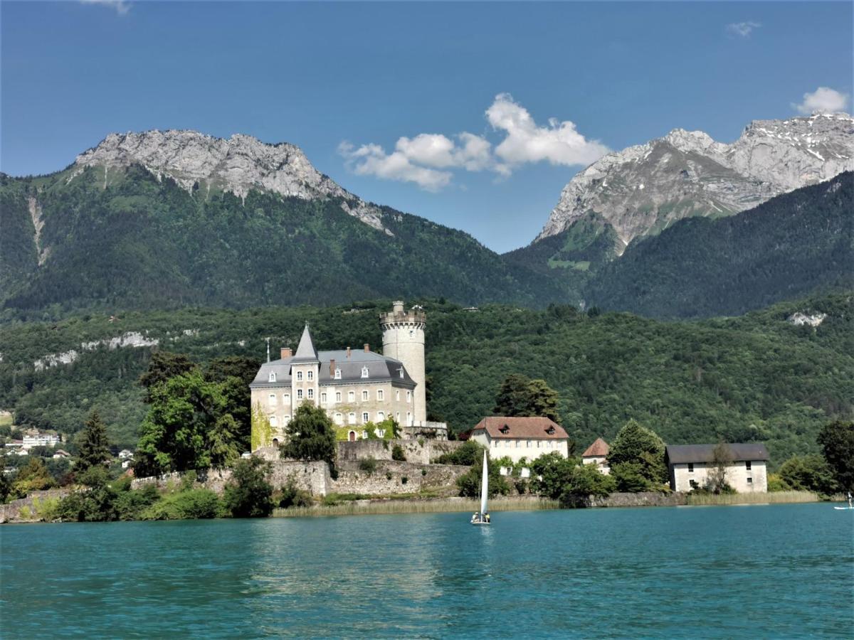 Lac Annecy Plage Privee, Duplex Baie Des Voiles Duingt Ngoại thất bức ảnh
