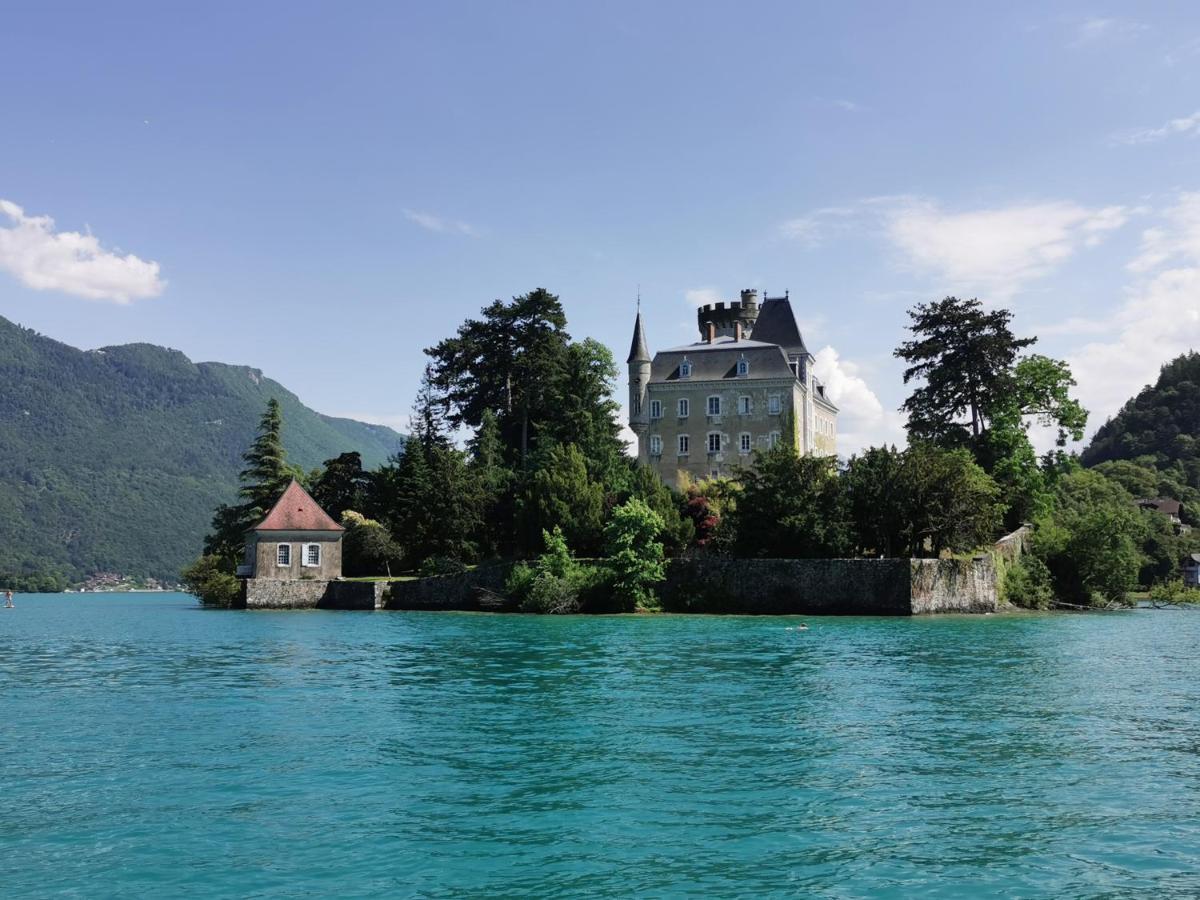 Lac Annecy Plage Privee, Duplex Baie Des Voiles Duingt Ngoại thất bức ảnh